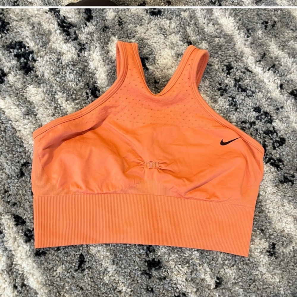 Nike Women's Orange Sports Bra